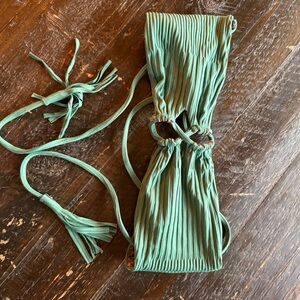 acacia swimwear strapless Bikini top